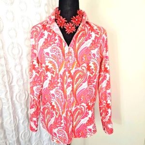 Lands End Shirt Sz M